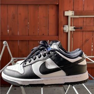 Authentic Nike Dunk Low (Panda) size 5.5 W